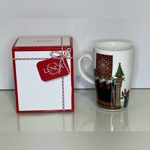 New Lenox Holiday Heat Changing Mug Santa Magic Mug Coffee Cup 14oz